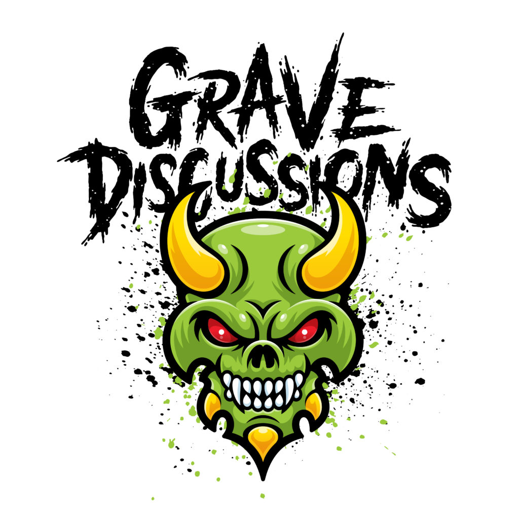 Grave Discussions Logo - Green